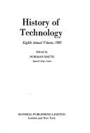 Cover of: History of Technology, Vol 8, 1983