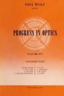 Progress in Optics by Emil Wolf