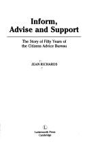 Cover of: Inform, advise and support | Jean Richards