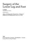 Cover of: Surgery of the Leg & Foot by August Rutt