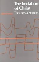 Cover of: The Imitation of Christ (Spiritual Masters) by Thomas à Kempis