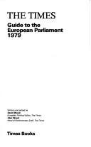 Cover of: The Times guide to the European Parliament, 1979