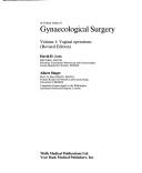 Cover of: A Colour Atlas of Gynaecological Surgery: Vaginal Operations