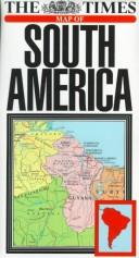 Cover of: The Times map of South America. by Times Books (Firm)