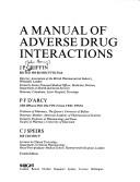 Cover of: A Manual of Adverse Drug Interactions