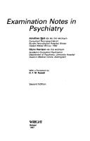 Cover of: Examination Notes in Psychiatry