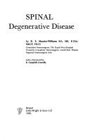 Cover of: Spinal Degenerative Disease