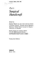 Cover of: Pye's Surgical Handicraft