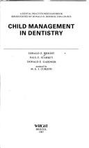 Cover of: Child Management in Dentistry (Dental Practitioner Handbook)