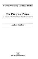 Cover of: The Powerless People (Warwick University Caribbean Studies) | Andrew Sanders