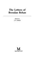 Cover of: The letters of Brendan Behan by Brendan Behan