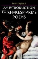 Cover of: An Introduction to Shakespeare's Poems by Peter Hyland, Peter Hyland