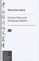 Cover of: China's price and enterprise reform by Wang, Xiaoqiang.