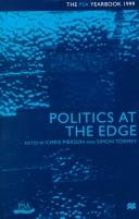 Cover of: Politics at the Edge: The Psa Yearbook 1999 (Studies in Military and Strategic History)