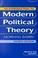 Cover of: An Introduction to Modern Political Theory