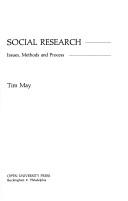 SOCIAL RESEARCH PB (Public Policy & Management) by May T