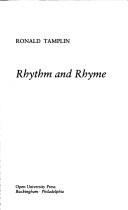 Cover of: Rhythm and rhyme