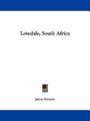 Cover of: Lovedale, South Africa by James Stewart