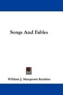 Cover of: Songs And Fables