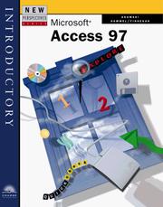 Cover of: New Perspectives on Microsoft Access 97 -- Introductory