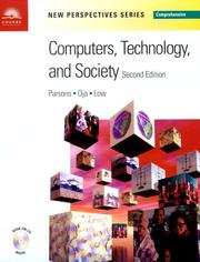 Cover of Computers, technology, and society