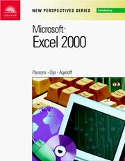 Cover of: New Perspectives on Microsoft Excel 2000 - Introductory (New Perspectives)