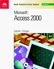 Cover of: New Perspectives on Microsoft Access 2000 - Introductory (New Perspectives)