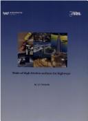 Cover of: Trials of High-Friction Surfaces for Highways