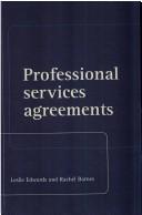 Cover of: Professional Service Agreements by Les Edwards, Rachel Barnes