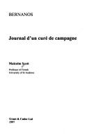 Cover of: Bernanos: "Journal D'un Cure De Campagne" (Critical Guides to French Texts)