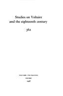 Cover of: Studies on Voltaire and the eighteenth century