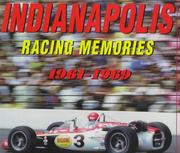 Cover of: Indianapolis race cars, 1961-1969 by Dave Friedman