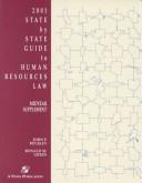 Cover of: State by State Guide to Human Resources Law 2001