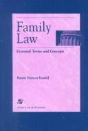 Cover of: Family Law by Randy Frances Kandel