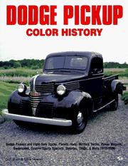 Cover of: Dodge pickup color history