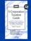 Cover of: S Corporation Taxation Guide 2003