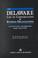 Cover of: Delaware Corporate Laws Booklet Statutory 2000
