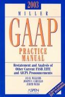 Cover of: Miller Gaap Practice Manual 2003 (Miller Gaap Practice Manual, 2003)