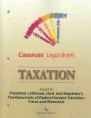 Cover of: Taxation (Federal Income) Freeland Lind Stephens & Lathrope 2002