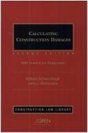Cover of: Calculating Construction Damage: 2004 Cumulative Supplement