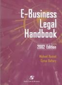 Cover of: E-Business Legal Handbook 2002