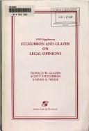 Cover of: Fitzgibbon and Glazer Supplement