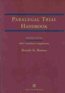 Cover of: Paralegal Trial Handbook