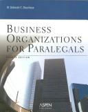 Cover of: Im: Business Organizations for Paralegals 4e