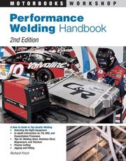 Cover of: Performance welding