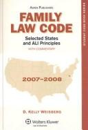 Cover of: Family Law Code: Selected Statutes 2007-2008
