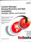 Content Manager Backup/Recovery and High Availability by Jackie Zhu Wei-Dong