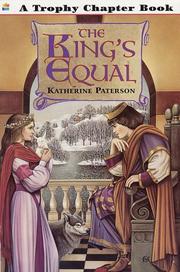 Cover of: The king's equal by Katherine Paterson