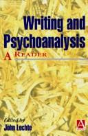 Cover of: Writing and psychoanalysis | 