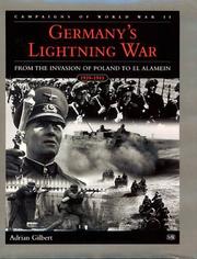 Cover of: Germany's Lightning War: the campaigns of World War II